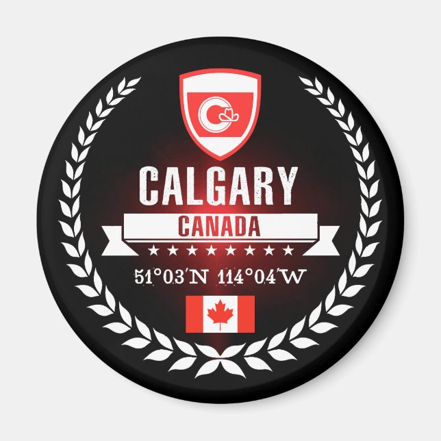 Calgary Magnet (Framsidan)
