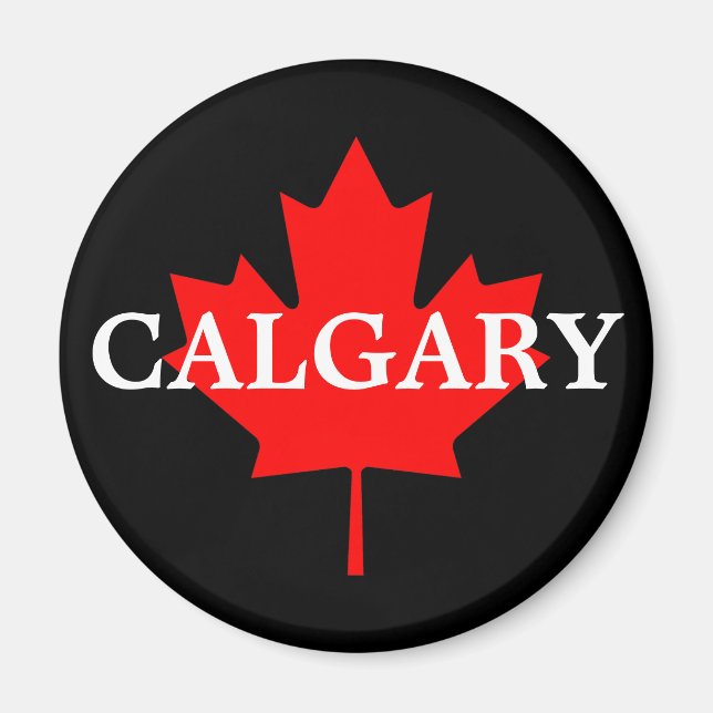 Calgary Magnet (Framsidan)