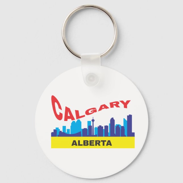 Calgary Nyckelring (Framsida)