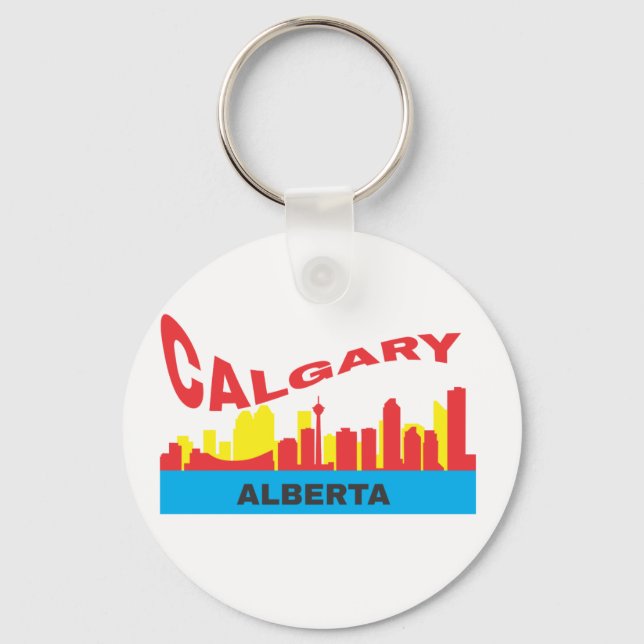 Calgary Nyckelring (Framsida)