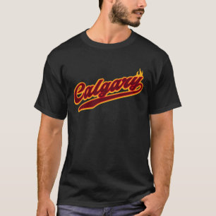 Calgary Retro Sport T-Shirt - Vintage Athletic Vib