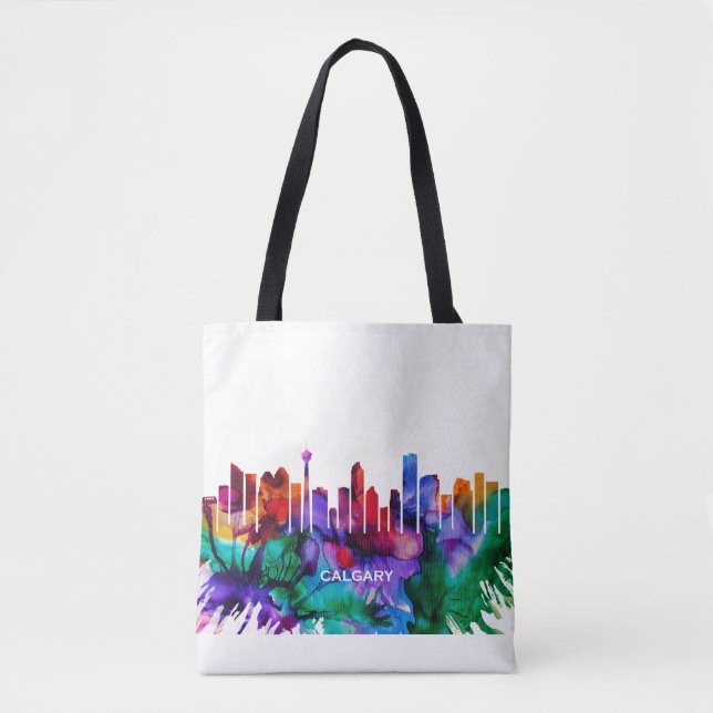 Calgary Skyline Tygkasse (Framsida)