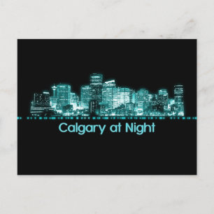Calgary Skyline Vykort