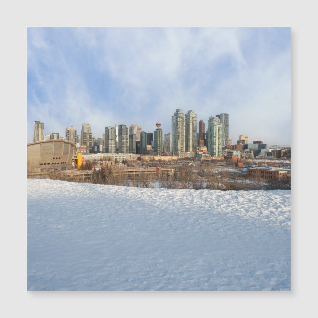 Calgary Skyline Winter Wonderland (Framsida)