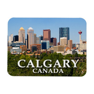 Calgary - Souvenir Fridge Magnet