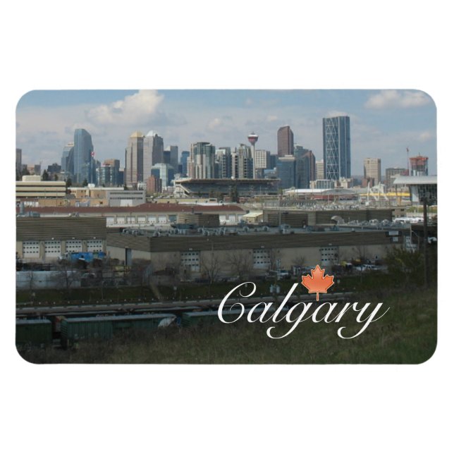 Calgary Souvenir Magnet (Horisontell)