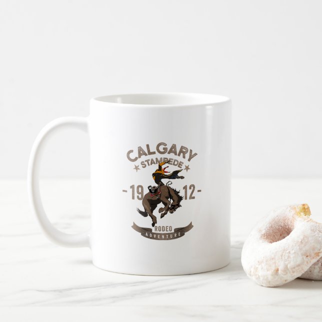 Calgary Stampede Rodeo | Klassiskt Mugg #11 (Med munk)
