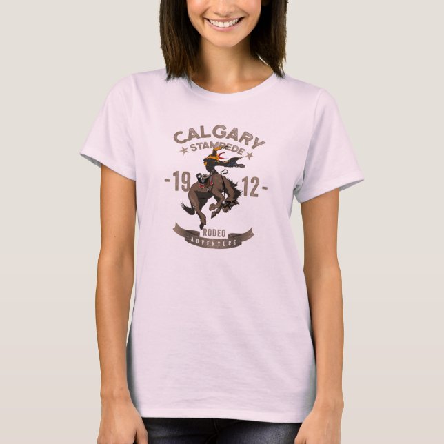 Calgary Stampede Rodeo | Kvinnor T Shirt (Framsida)