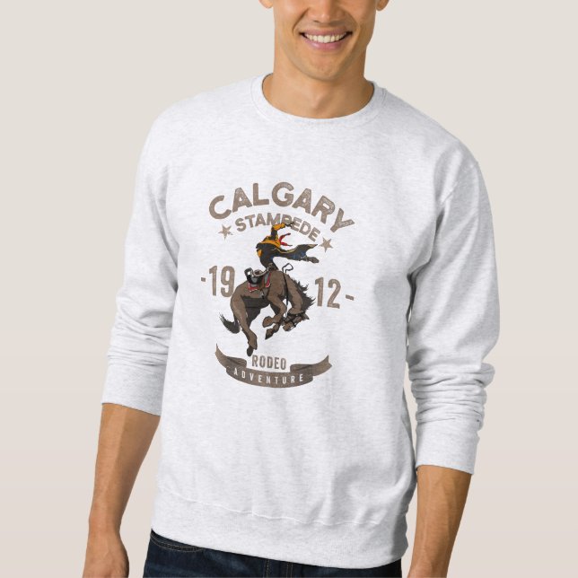 Calgary Stampede Rodeo | Manar Sweatshirt (Framsida)