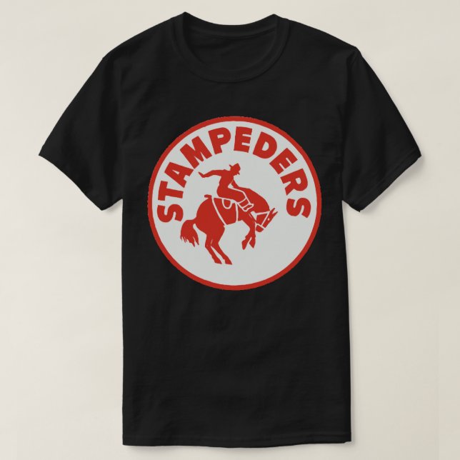 Calgary Stampeders Hockey Classic T Shirt (Design framsida)