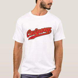 Calgary T-Shirt - Retro Sport Stil
