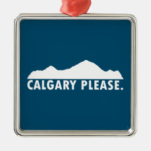 Calgary, tack julgransprydnad metall