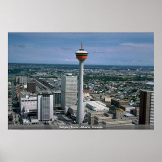 Calgary Torn, Alberta, Kanada Poster