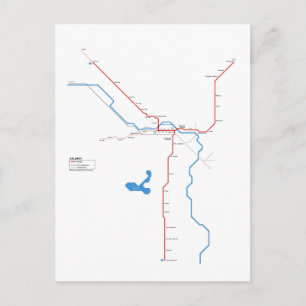 Calgary-tunnelbanan Vykort