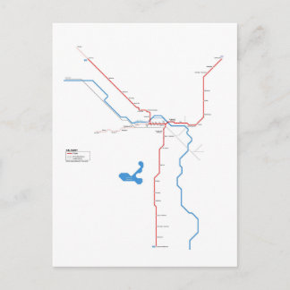 Calgary-tunnelbanan Vykort