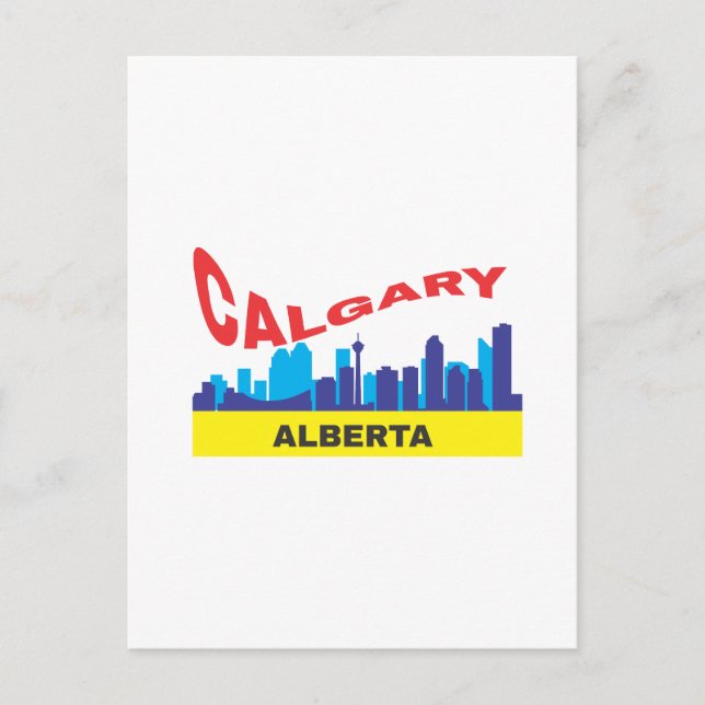 Calgary Vykort (Framsida)