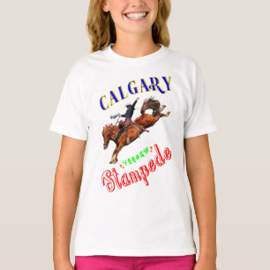 Calgary Yeehaw Stampede T Shirt