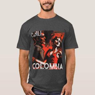Cali Colombia passionerat om Salsa Dancing T Shirt