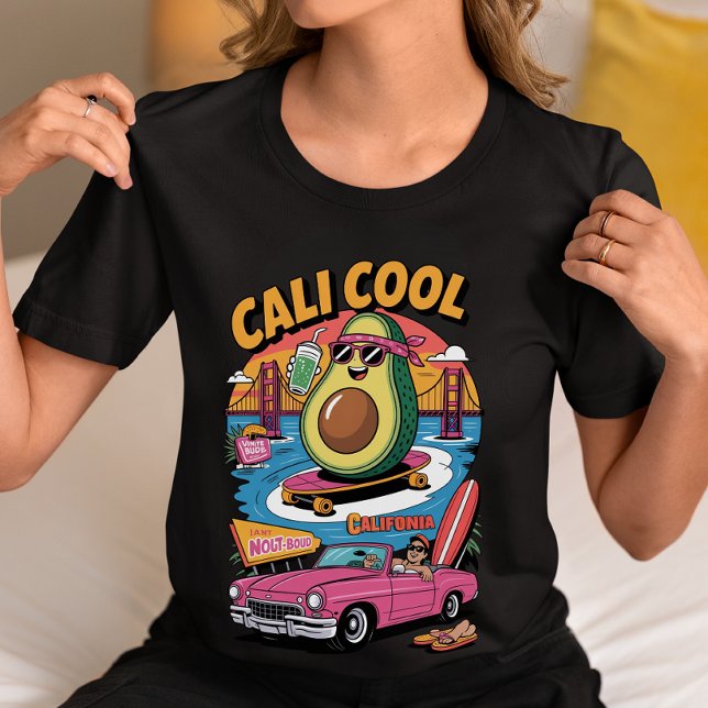 Cali Cool Avokado T Shirt (Skapare uppladdad)