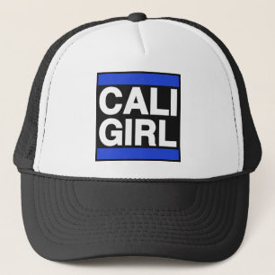 Cali flickablått keps