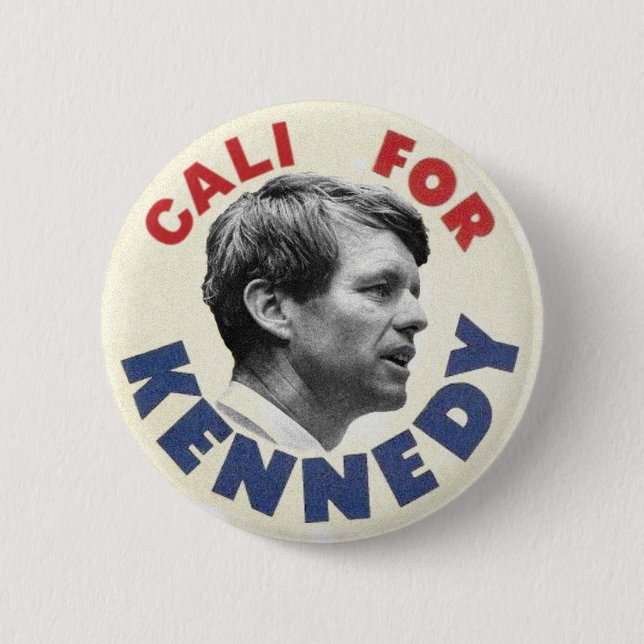 Cali för Kennedy Button Knapp (Framsida)