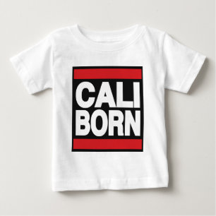 Cali fött rött t-shirt