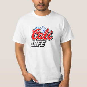 Cali liv fullvuxna Kalifornien T Shirt