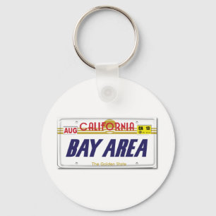 Cali registreringsskyltar nyckelring