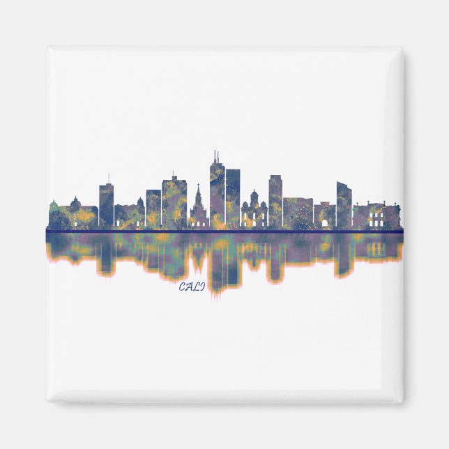 Cali Skyline Magnet (Framsidan)
