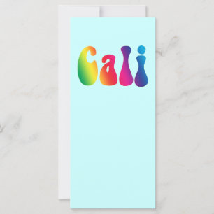 Cali Tie-Dye California Hippie Logotyp