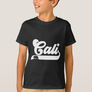 Cali Vintage Kalifornien Björn Usa Stat Skönhet De T Shirt