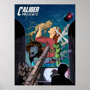 Caliber Presenter V4-design poster