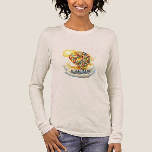 CalibrateMind Hoodie Tri-Blend T-shirt (Framsida)