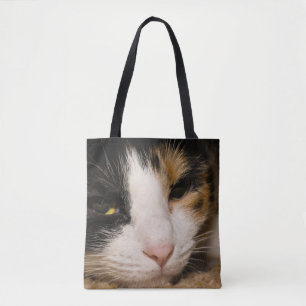 Calico Ansikte Tygkasse