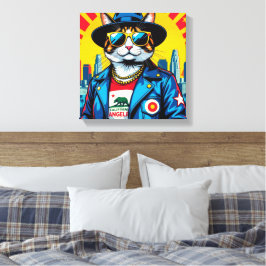 CALICO-BIG CITY CAT CANVASTRYCK