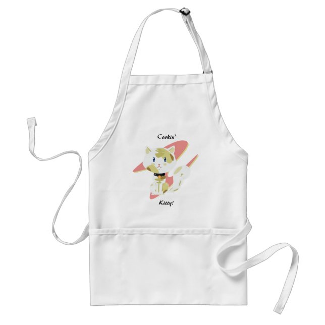 Calico Cat Apron Förkläde (Framsidan)