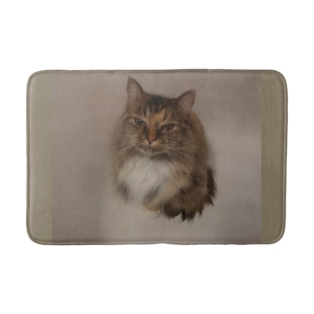 Calico Cat Bath Mat Badrumsmatta (Framsidan)