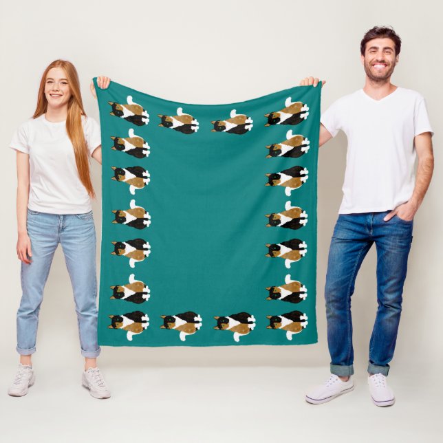 Calico Cat Fleece Blanket (På plats)