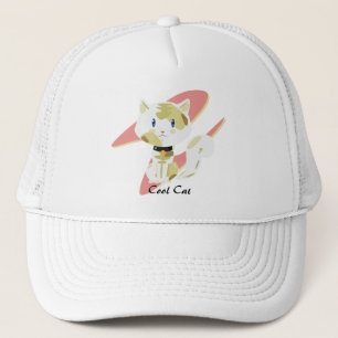 Calico Cat Hat Truckerkeps