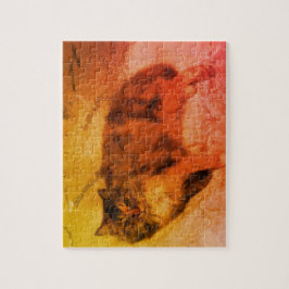 Calico Cat Jigszawa Puzzle Pussel