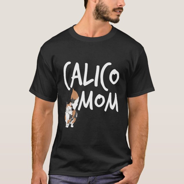 Calico Cat Mamma Cute Kattunge Pet Animal Lover Gi T Shirt (Framsida)
