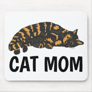 Calico Cat Mamma Mousepads Musmatta