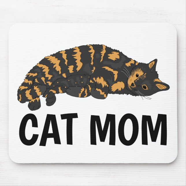 Calico Cat Mamma Mousepads Musmatta (Framsidan)