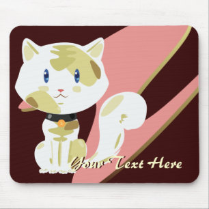 Calico Cat Mousepad Musmatta