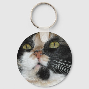Calico Cat Nyckelring