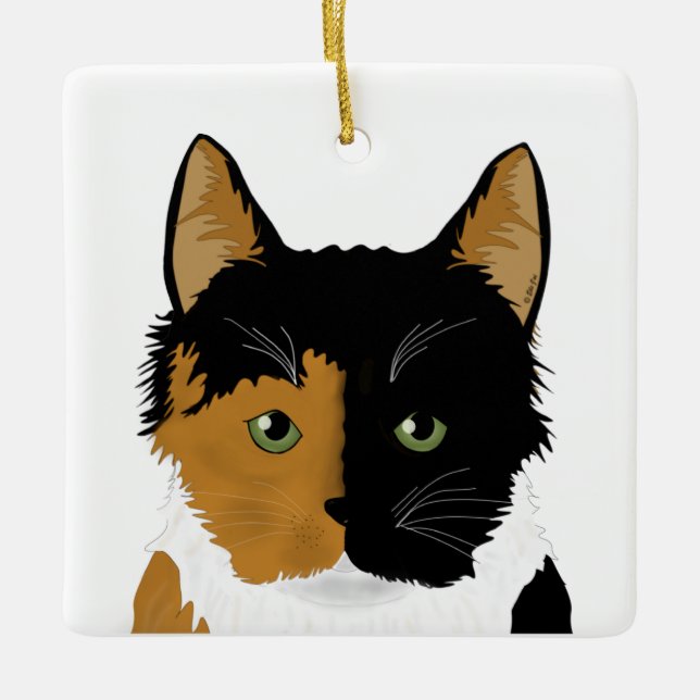 Calico Cat Ornament (Framsida)