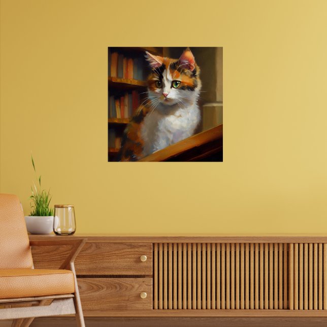 Calico Cat Poster (Vardagsrum 2)