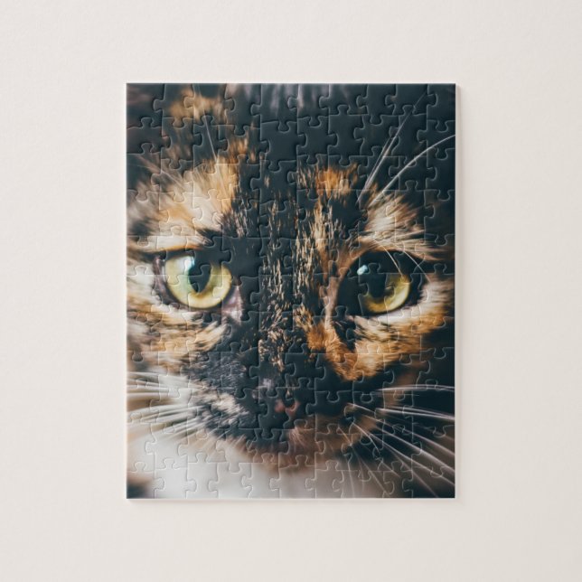CALICO CAT PUZZLE PUSSEL (Vertikal)