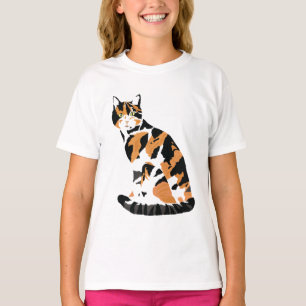 Calico cat sitta t shirt