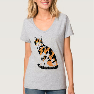 Calico cat sitta t shirt